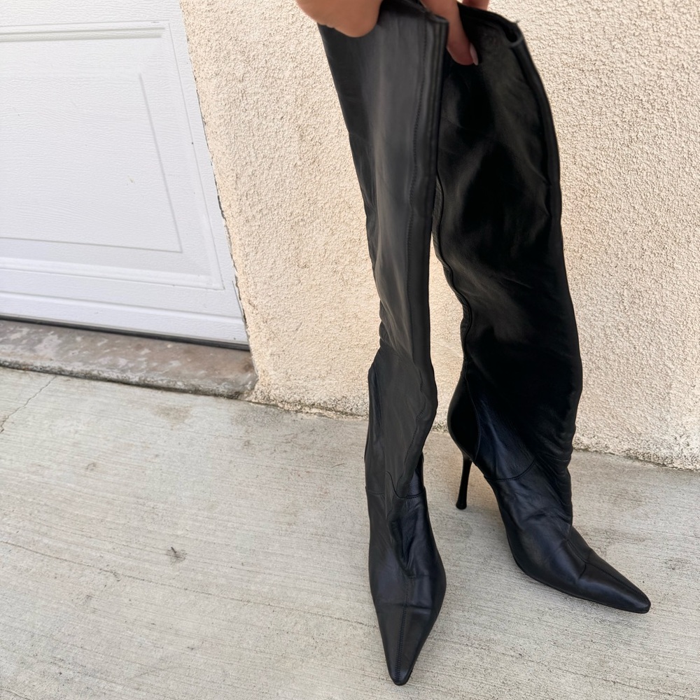 Dolce & Gabbana leather boots